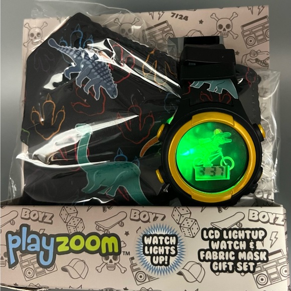 Kids Playzoom L D Light Up Watch & Re-Useable Mask - Picture 8 of 8